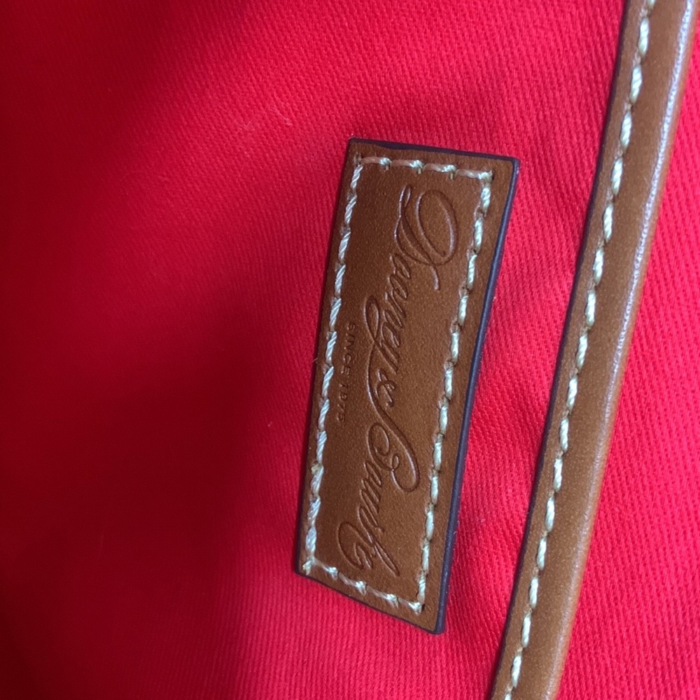 Dooney & Bourke Ostrich Domed Zip Satchel - Picture 9 of 11